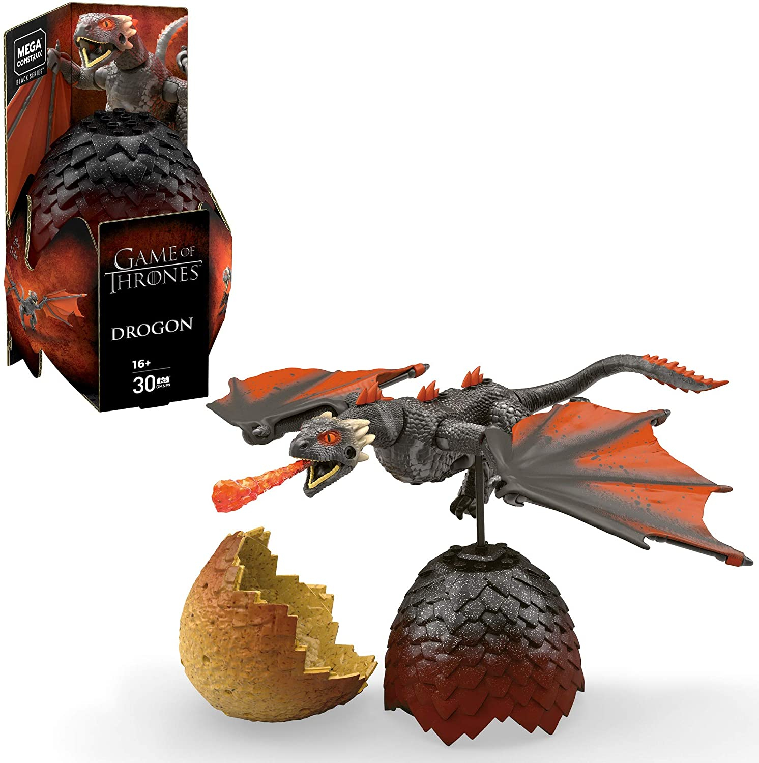 Foto 2 pulgar | Mega Construx Juego De Tronos: Conjunto De Edificios Drogon - Venta Internacional.