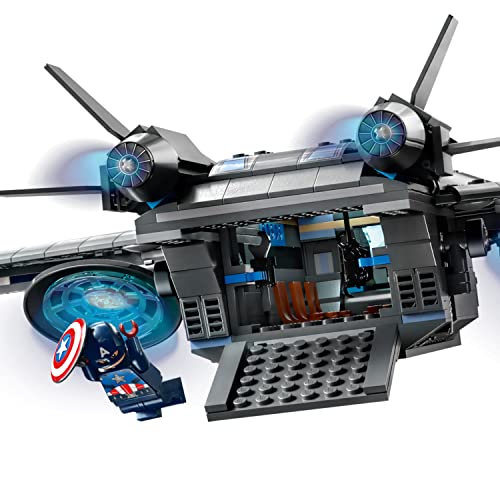 Foto 6 pulgar | Lego Marvel The Avengers Quinjet 76248, Construcción De Nave - Venta Internacional.
