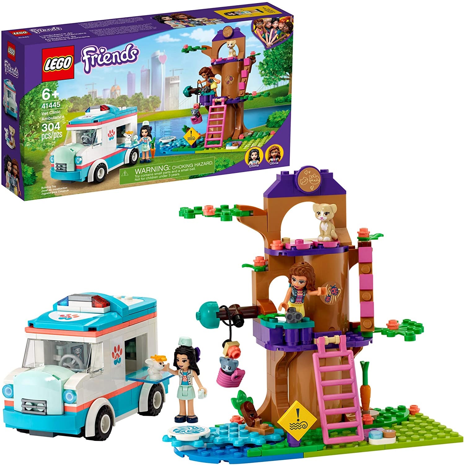 Ambulancia de Clínica Veterinaria LEGO Friends - Venta Internacional $1,896