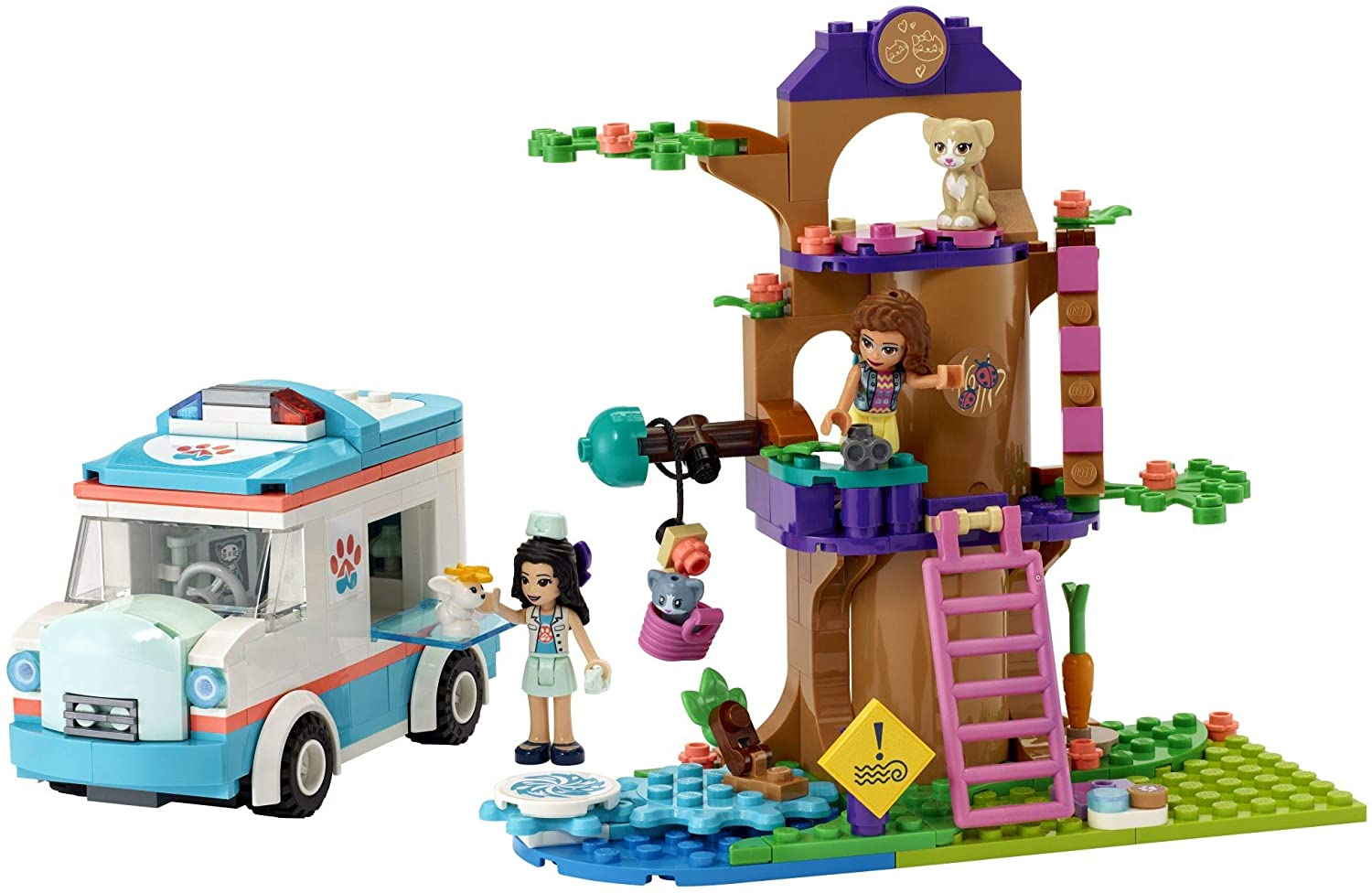 Foto 2 | Ambulancia de Clínica Veterinaria LEGO Friends - Venta Internacional