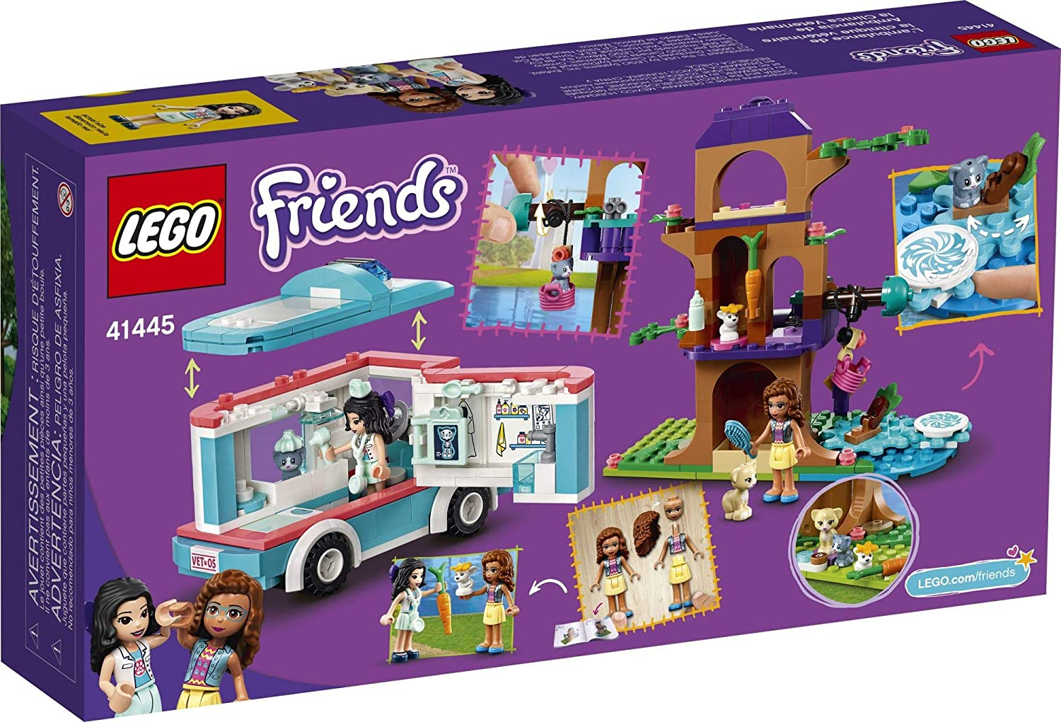 Foto 6 pulgar | Ambulancia de Clínica Veterinaria LEGO Friends - Venta Internacional