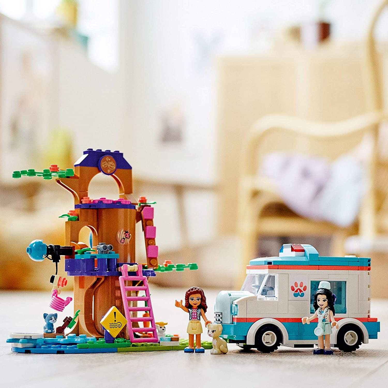 Foto 8 pulgar | Ambulancia de Clínica Veterinaria LEGO Friends - Venta Internacional