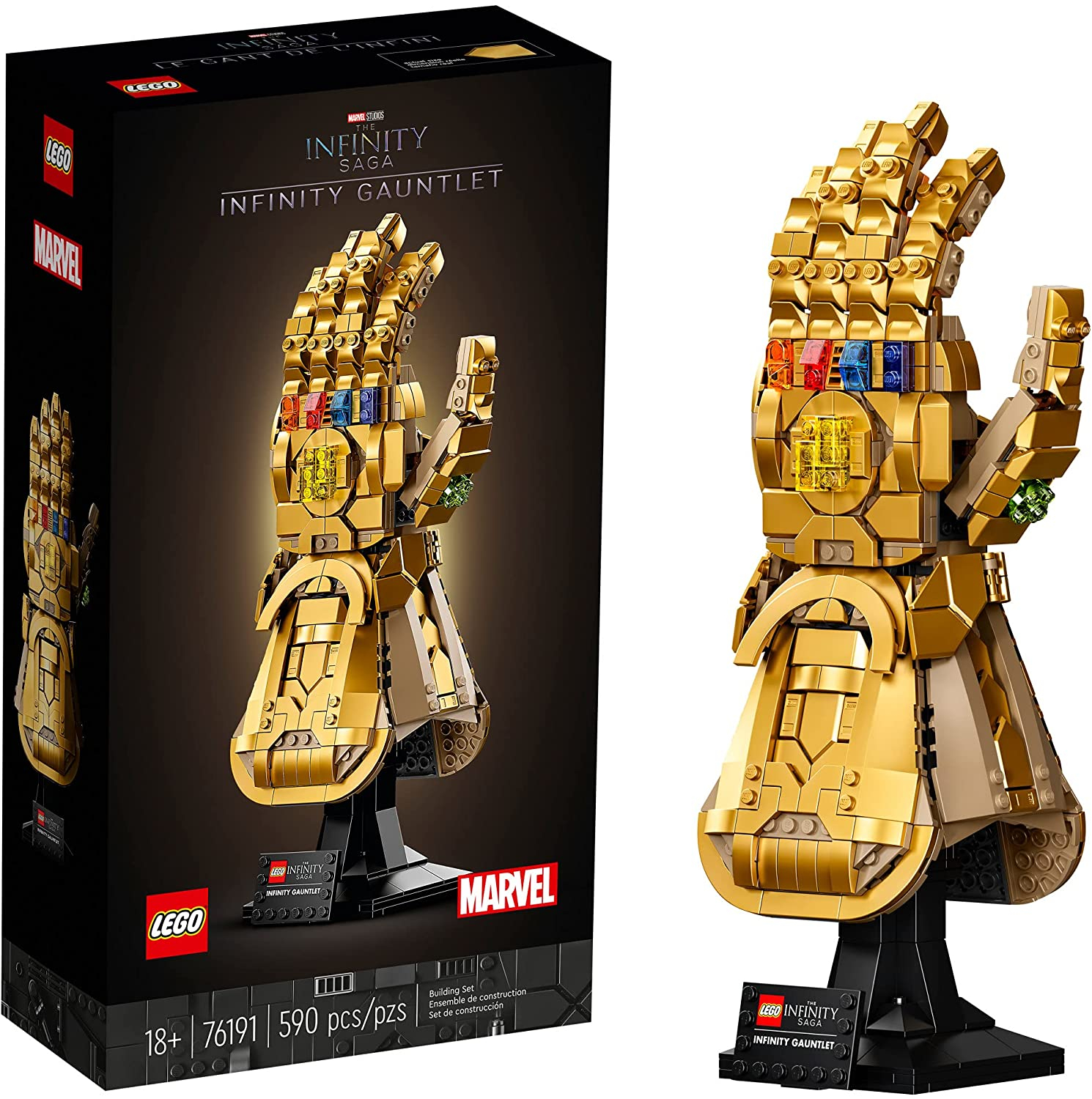 Kit De Construcción Coleccionable Lego Marvel Infinity Gaunt - Venta Internacional.