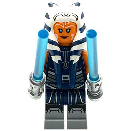 Lego Star Wars: Ahsoka Tano Con Sables De Luz Duales (mono Azul Oscuro) - Venta Internacional.