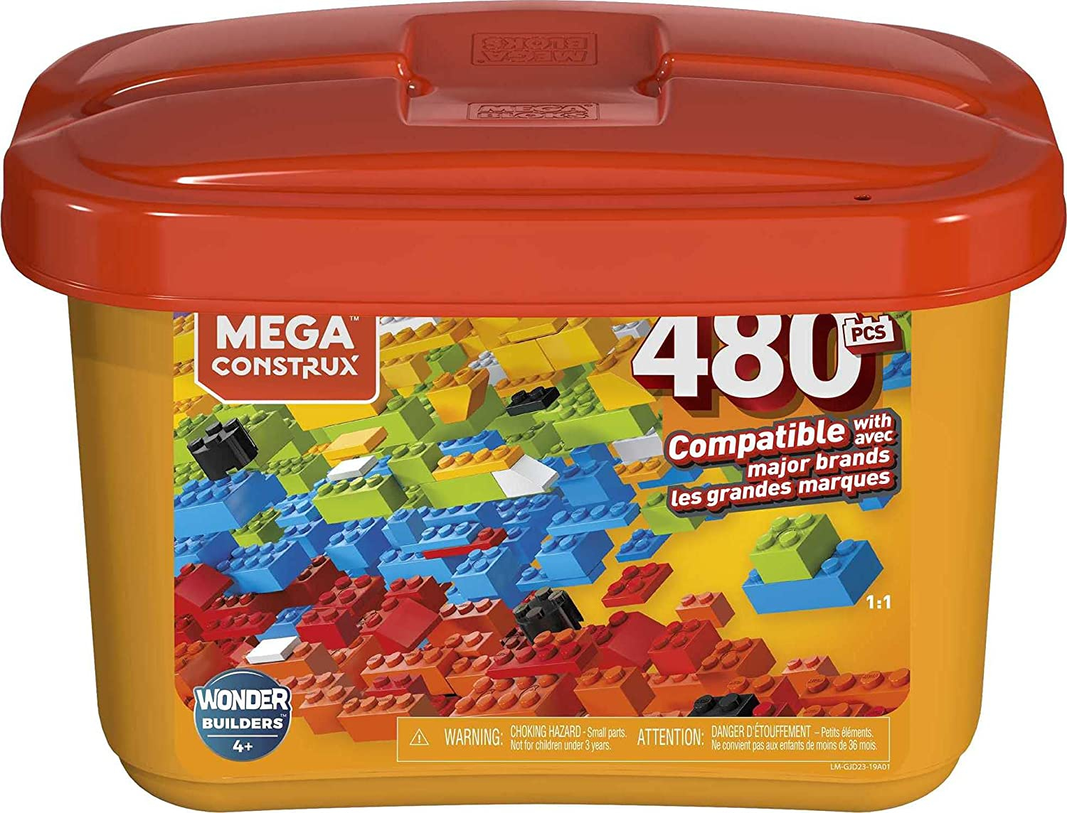 Foto 7 pulgar | Mega Construx Wonder Builders 480-pc Bañera De Construcción - Venta Internacional.