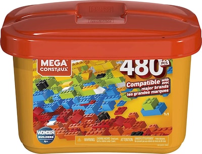 Foto 6 | Mega Construx Wonder Builders 480-pc Bañera De Construcción - Venta Internacional.