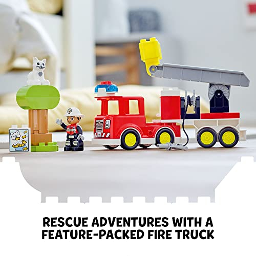 Foto 3 pulgar | Juego De Juguetes Duplo Fire Truck (21 Piezas, De 2 A 5 Años) - Venta Internacional.