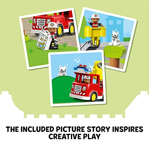 Foto 6 pulgar | Juego De Juguetes Duplo Fire Truck (21 Piezas, De 2 A 5 Años) - Venta Internacional.