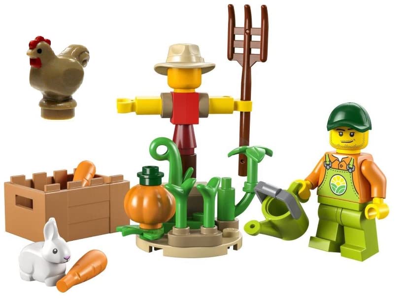 Foto 1 | Paquete Combinado Lego City Farm: Farm Garden Y Scarecrow Po - Venta Internacional.