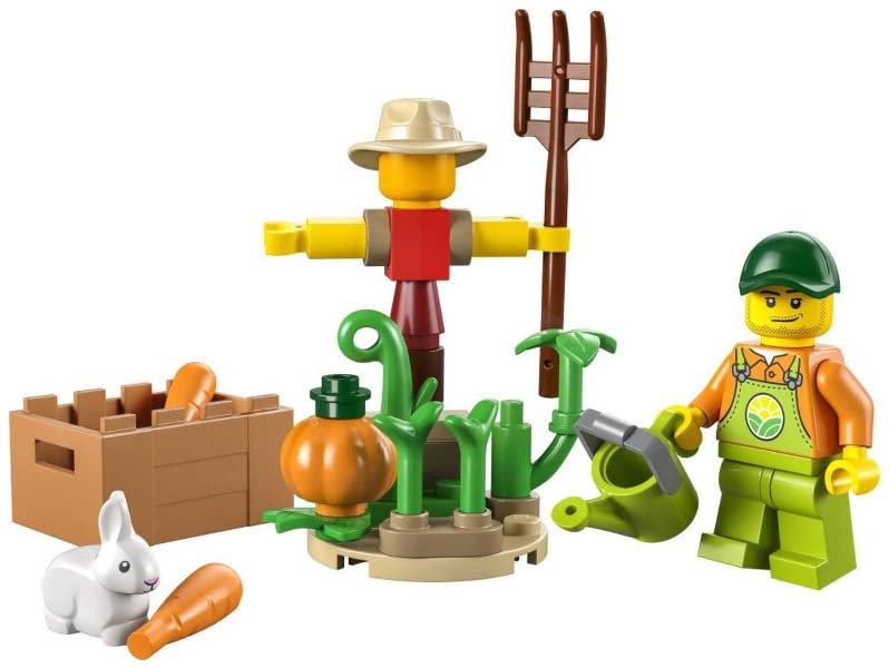 Foto 4 | Paquete Combinado Lego City Farm: Farm Garden Y Scarecrow Po - Venta Internacional.