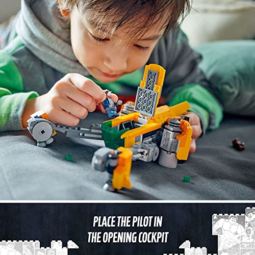 Foto 4 pulgar | Lego Marvel Baby Rocket's Ship 76254 Nave Espacial Construib - Venta Internacional.