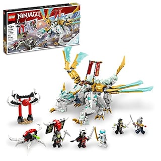 Foto 2 | Lego Ninjago Zane's Ice Dragon Creature 71786, Dragón 2 En 1 - Venta Internacional.