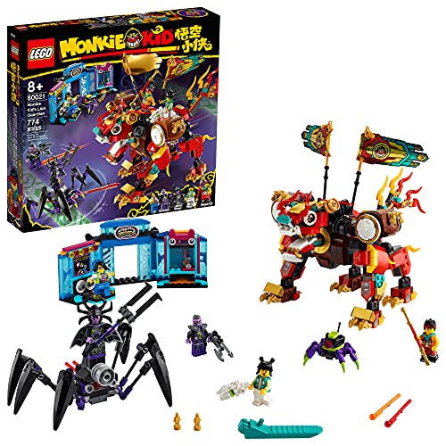 Lego Monkie Kid: Edificio Lion Guardian 80021 De Monkie Kid - Venta Internacional.
