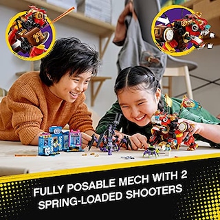 Foto 2 | Lego Monkie Kid: Edificio Lion Guardian 80021 De Monkie Kid - Venta Internacional.