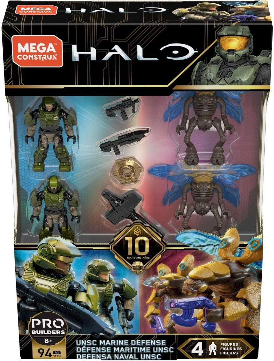 Foto 6 pulgar | Mega Construx Halo Defensa Marina Unsc - Venta Internacional.