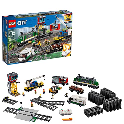 Set Lego Edificio de Trenes a Control Remoto City Cargo Train 6 - Venta Internacional