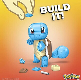 Foto 3 | Set De Construcción Mega Construx Pokémon Build & Show Squirtle - Venta Internacional.