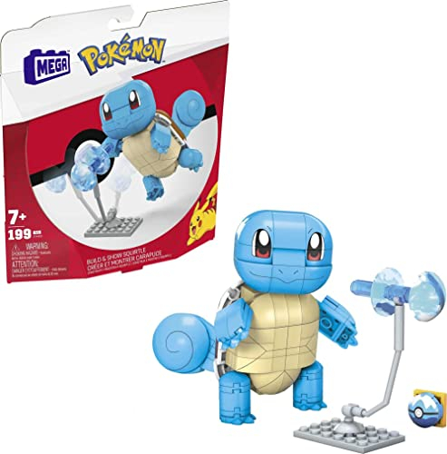 Foto 8 pulgar | Set De Construcción Mega Construx Pokémon Build & Show Squirtle - Venta Internacional.