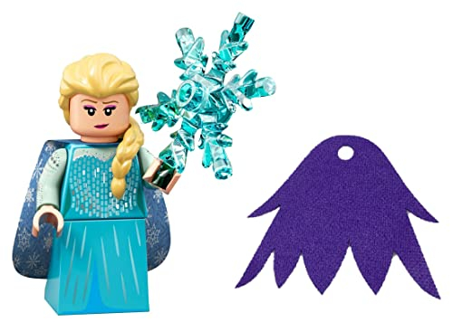 Lego Disney Series 2: Elsa De Frozen Con Capa Lego Morada Ad - Venta Internacional.