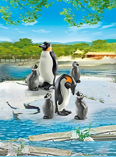 Foto 3 pulgar | Familia de Pingüinos Toy Playmobil con 2 Pingüinos Adultos Y 4 Polluelos - Venta Internacional