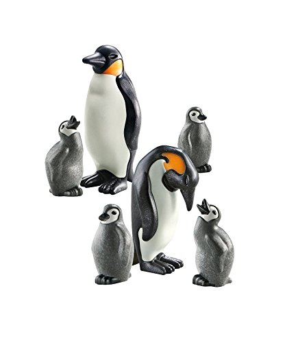 Foto 4 pulgar | Familia de Pingüinos Toy Playmobil con 2 Pingüinos Adultos Y 4 Polluelos - Venta Internacional