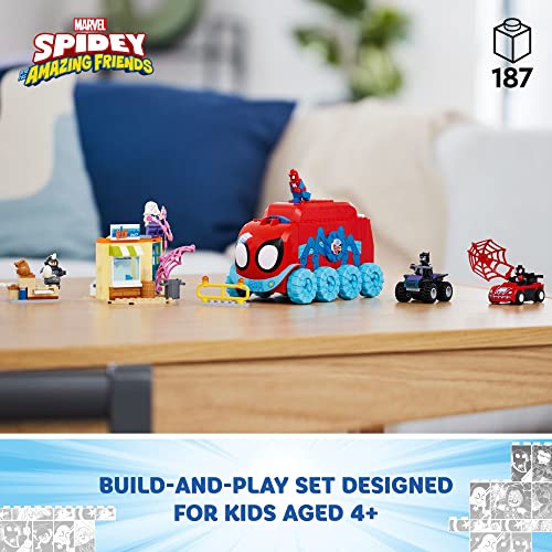 Foto 2 | Sede Móvil Del Equipo Spidey De Lego Marvel 10791, Toy F - Venta Internacional.