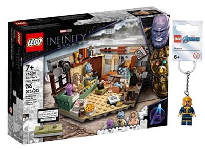 Foto 1 | Paquete Exclusivo De Llaveros Lego Marvel Studios 76200 The - Venta Internacional.