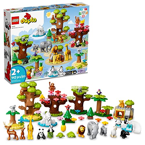 Foto 2 pulgar | Juguete Lego Duplo Wild Animals Of The World 10975 Con 22 Añ - Venta Internacional.