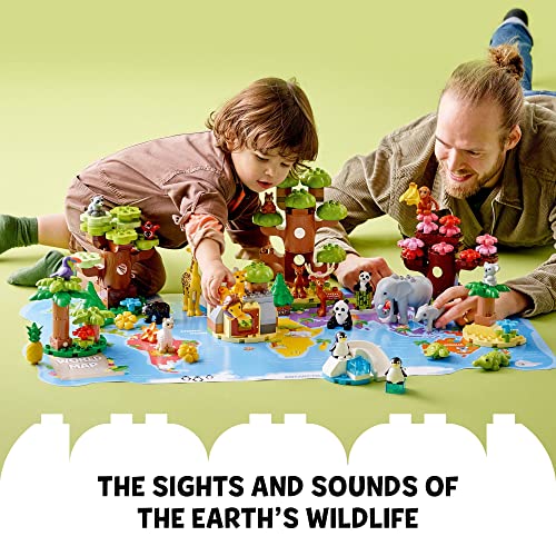 Foto 3 pulgar | Juguete Lego Duplo Wild Animals Of The World 10975 Con 22 Añ - Venta Internacional.