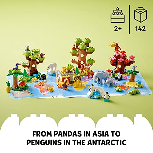 Foto 4 pulgar | Juguete Lego Duplo Wild Animals Of The World 10975 Con 22 Añ - Venta Internacional.