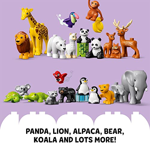 Foto 5 pulgar | Juguete Lego Duplo Wild Animals Of The World 10975 Con 22 Añ - Venta Internacional.