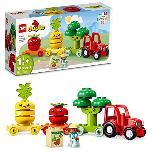 Foto 2 pulgar | Mi Primer Tractor De Frutas Y Verduras Lego Duplo 10982, - Venta Internacional.