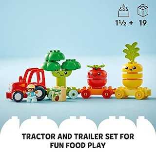 Foto 2 | Mi Primer Tractor De Frutas Y Verduras Lego Duplo 10982, - Venta Internacional.