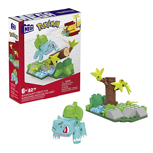 Foto 2 pulgar | Set De Construcción Mega Pokémon Bulbasaur's Forest Trek 82 Bricks - Venta Internacional.