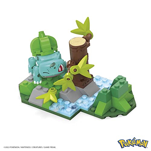 Foto 3 pulgar | Set De Construcción Mega Pokémon Bulbasaur's Forest Trek 82 Bricks - Venta Internacional.