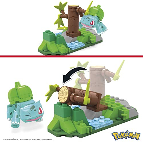 Foto 5 pulgar | Set De Construcción Mega Pokémon Bulbasaur's Forest Trek 82 Bricks - Venta Internacional.