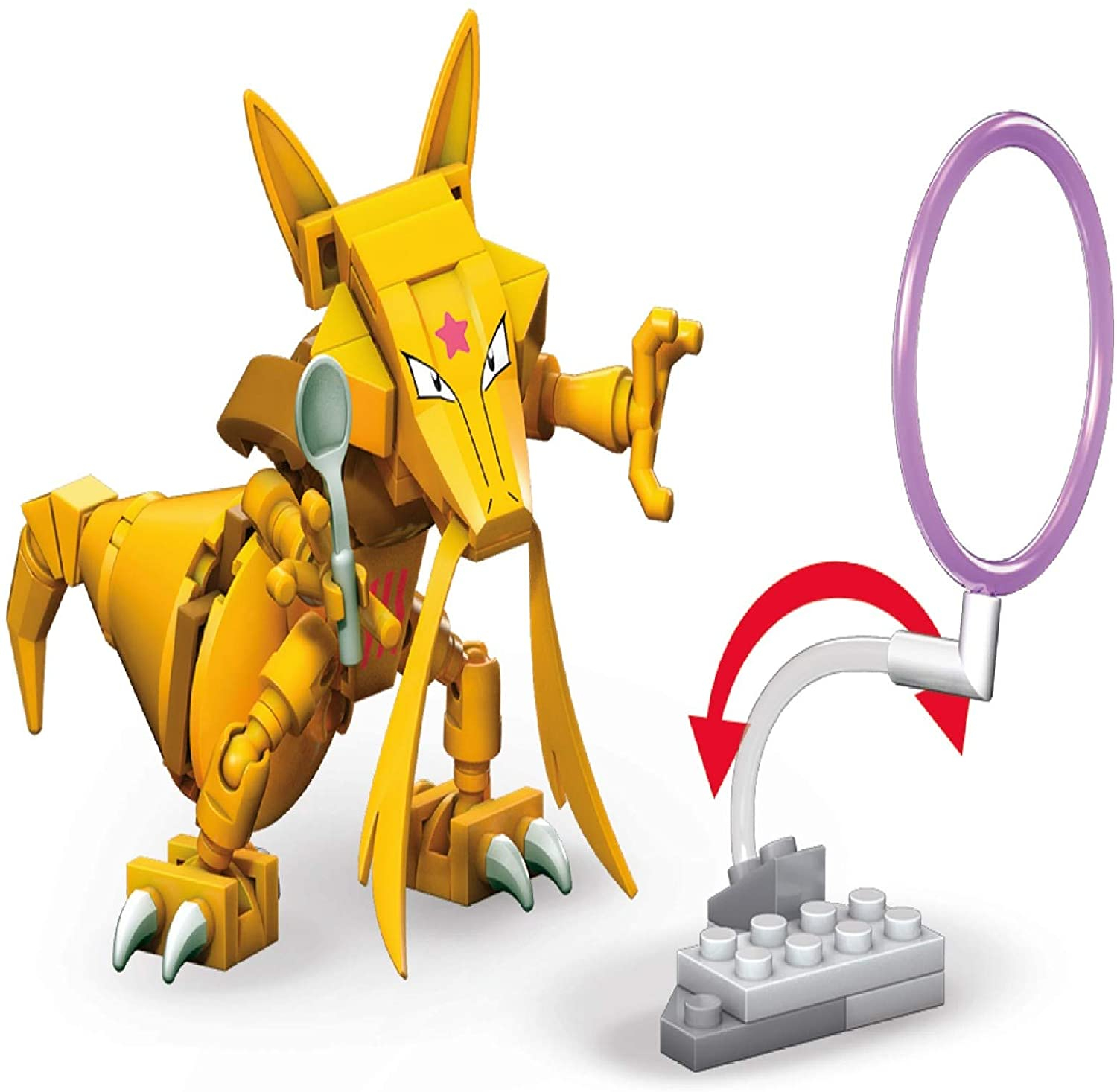 Foto 4 | Mega Construx Pokemon Kadabra - Venta Internacional.