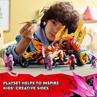 Foto 5 | Lego Ninjago: El Cazador De Dragones Dorados De Kai - Venta Internacional.