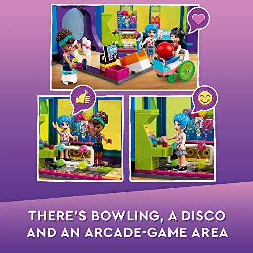 Foto 5 pulgar | Lego Friends Roller Disco Arcade 41708 Con Toy Bowling Ga - Venta Internacional.