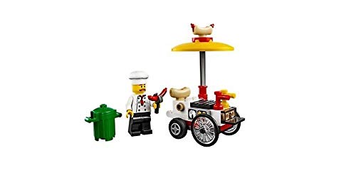 Foto 2 pulgar | Carrito Y Vendedor De Hot Dogs Lego City (30356) En Bolsas - Venta Internacional.