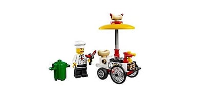 Foto 1 | Carrito Y Vendedor De Hot Dogs Lego City (30356) En Bolsas - Venta Internacional.