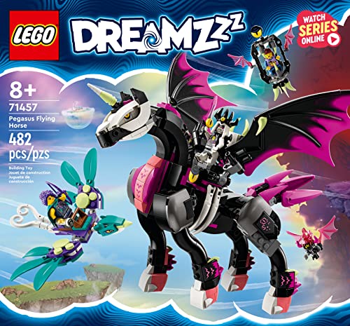 Foto 3 pulgar | Lego Dreamzzz Pegasus Flying Horse 71457 Set De Juguetes De Construcción, - Venta Internacional.