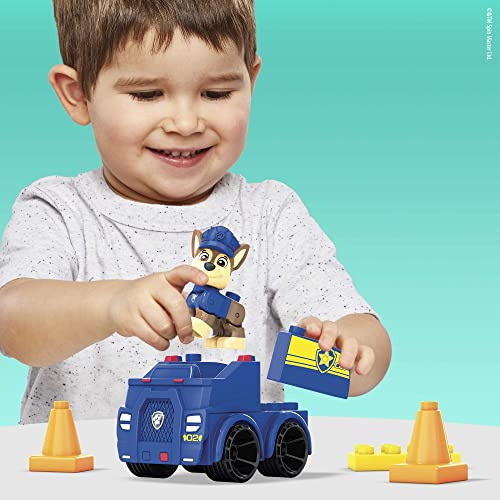 Foto 3 pulgar | Mega Bloks Paw Patrol Chase's Patrol Car, Construyendo Juguetes Para Niños Pequeños - Venta Internacional.
