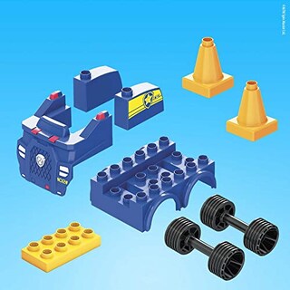 Foto 7 | Mega Bloks Paw Patrol Chase's Patrol Car, Construyendo Juguetes Para Niños Pequeños - Venta Internacional.