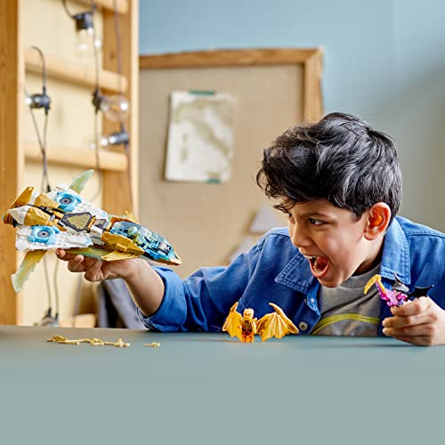 Foto 3 | Juguete De Construcción Dragon Jet 71770 De Ninjago Zane Para Niños Mayores De 7 Años (258 Piezas) - Venta Internaci