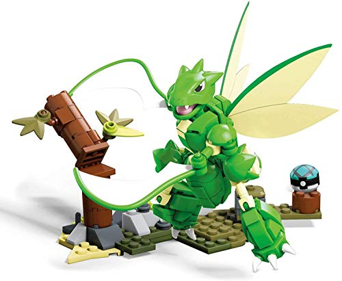 Foto 4 pulgar | Set De Construcción Mega Pokémon Construx 188 Piezas | Scyther - Venta Internacional.