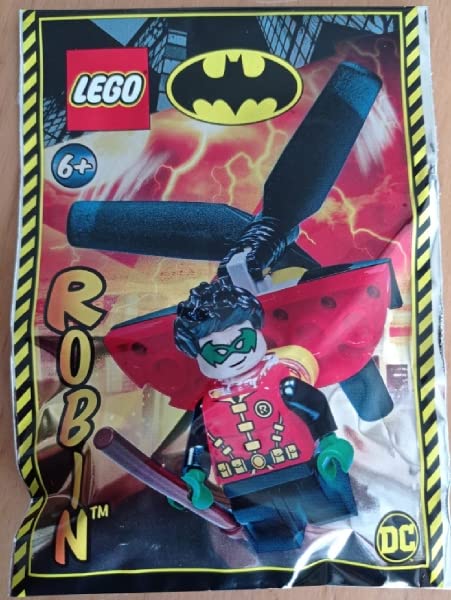 Foto 3 pulgar | Superhéroes De Lego Batman: Robin De Dc Comics Con Jetpack Y - Venta Internacional.