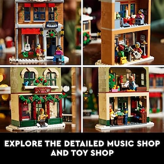Foto 4 | Set De Construcción Lego Holiday Main Street 10308 Para Adul - Venta Internacional.