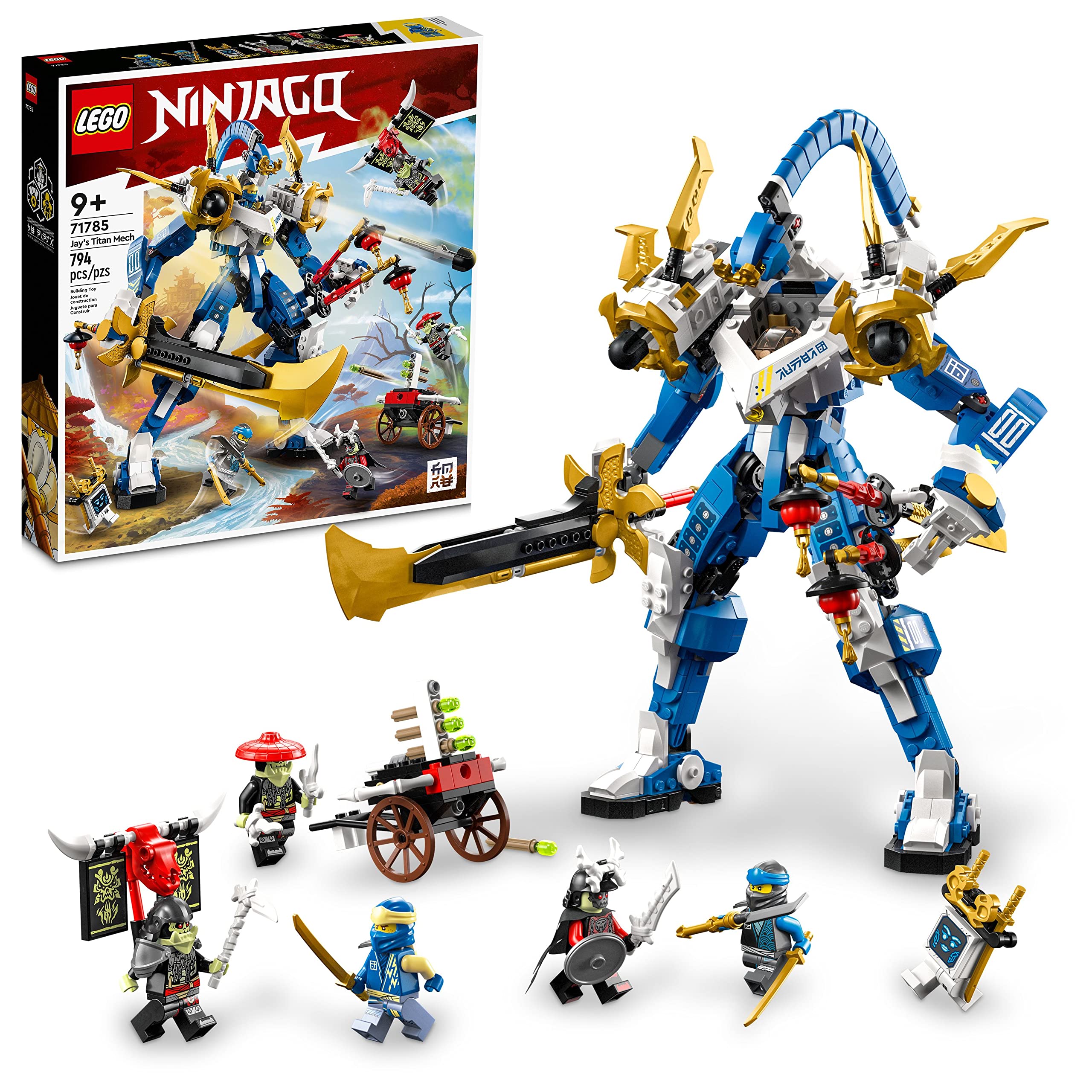 Foto 3 pulgar | Figura de Acción Grande LEGO Ninjago Jay's Titan Mech 71785 - Venta Internacional