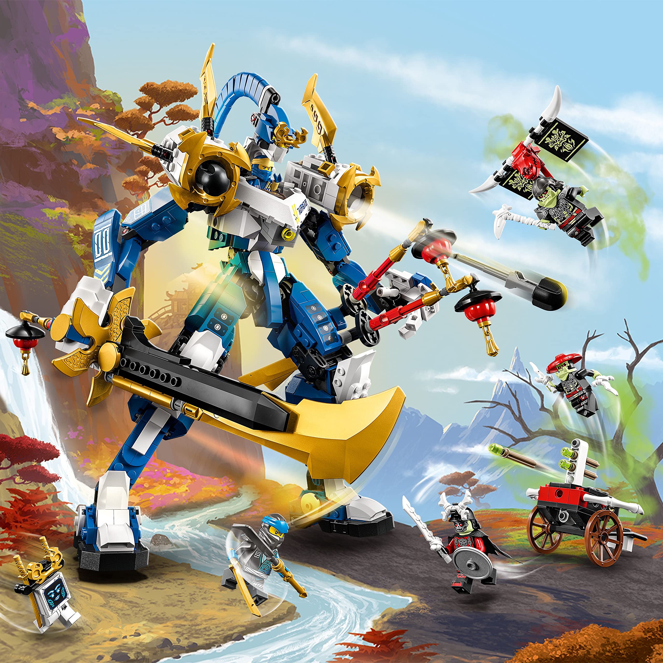 Foto 5 pulgar | Figura de Acción Grande LEGO Ninjago Jay's Titan Mech 71785 - Venta Internacional